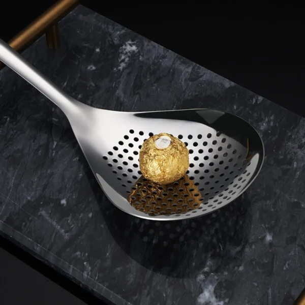 Stainless Steel Peppercorn Ladle Strainer | Sichuan HuaJiao Ladle & Colander