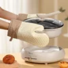 Oven Gloves | Heat-Resistant & Anti-Scald Kitchen Gloves | Baking & Cooking Protective Gloves