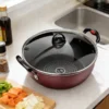 Diamond Iron Soup Pot | Stock Pot | Induction & Gas Stove Compatible Cooking Pot