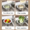 Swan Stainless Steel Sink Drain Basket | Kitchen Sink Strainer & Water Filter Basket