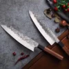 Japanese Style Forged Chef Knife | Kitchen Cutting Knife | Cleaver & Fruit Knife