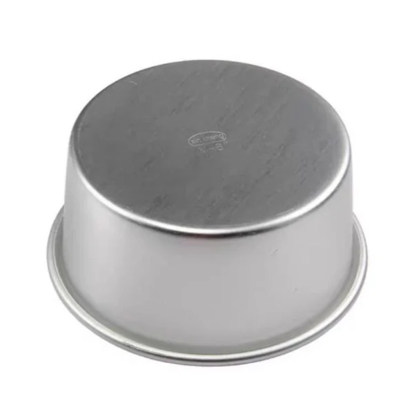 Stock Aluminum Alloy Round Cake Pan | 4/6/8/10-inch Fix Base | Anodized Baking Mould Bakeware
